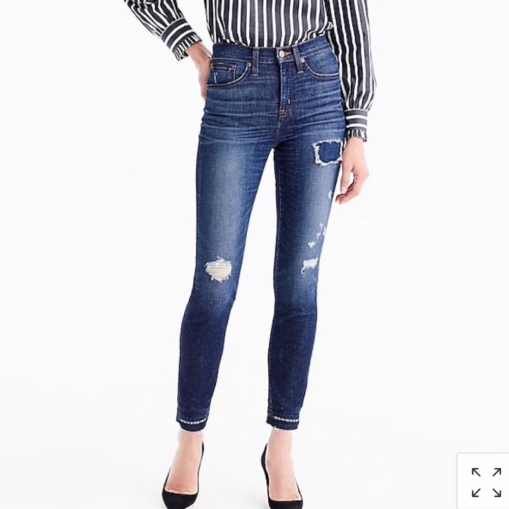 J. Crew Lookout High Rise Skinny Jeans